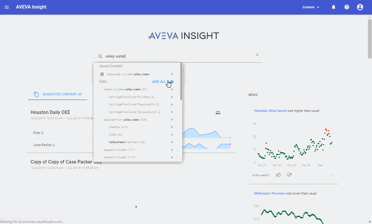 Navigate to Asset Page