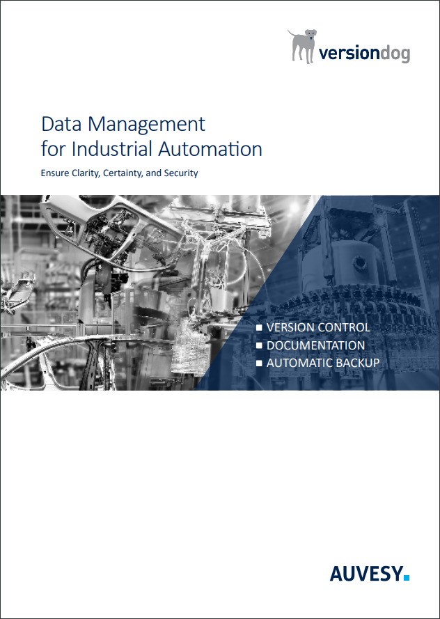 Auvesy Data Management for Industrial Automation