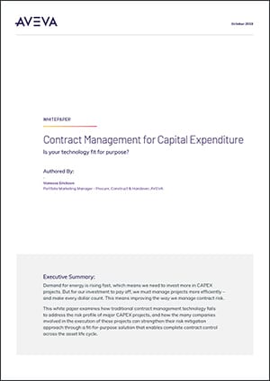 AVEVA Contract Management Capital Whitepaper