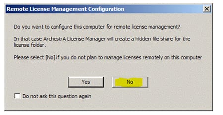 TN111 - Remote License Management Configuration