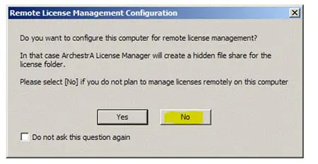 TN111 - Remote License Management Configuration