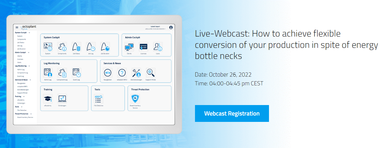 How to achieve flexible conversion of your production in spite of energy bottle necks