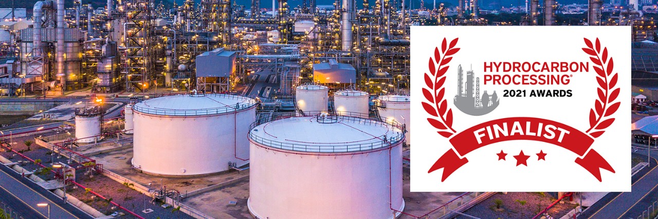 Hydrocarbon Processing 2021 Awards Finalist